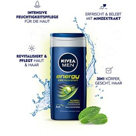 Nivea Men Energy Gel de douche de 250&nbsp;ml
