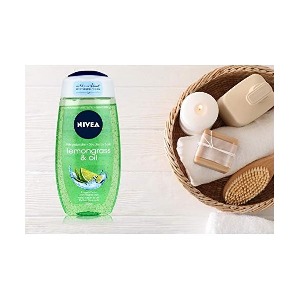 Nivea Soin de citronnelle & Oil douche, pack de 6 x 250 ml