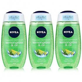 3 x Nivea Gel Douche pour femme "Citronnelle & Oil – 250 ml