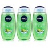 3 x Nivea Gel Douche pour femme "Citronnelle & Oil – 250 ml