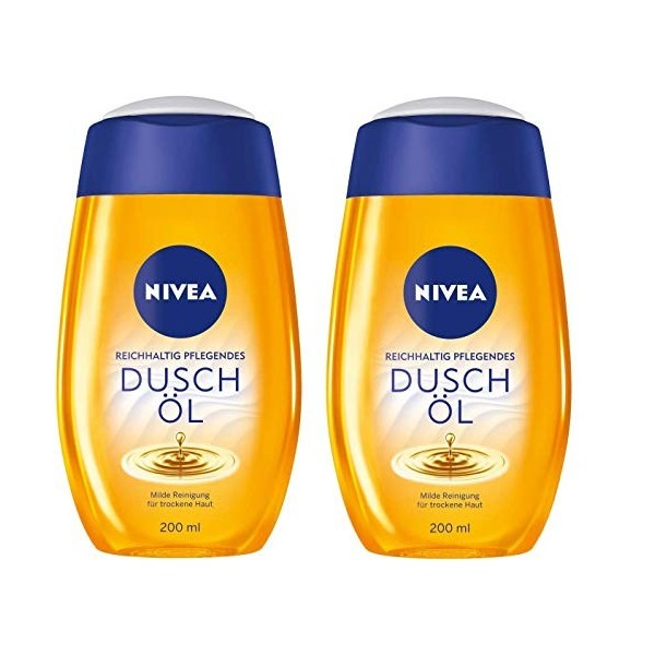 NIVEA Huile de douche pour peau très sèche 2 x 200 ml