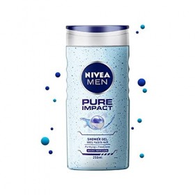 Nivea Gel Hommes De Douche - Pure Impact 250 Ml 