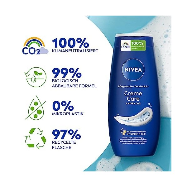 NIVEA Douche de soin Crème Care & NIVEA 250 ml