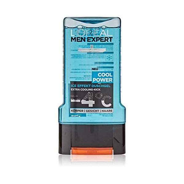 LOréal Men Expert Gel Douche Cool Power, 300 ml .