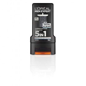 LOréal Men Expert Shower Gel 300ml Total Clean, Single Unit lemballage peut varier 