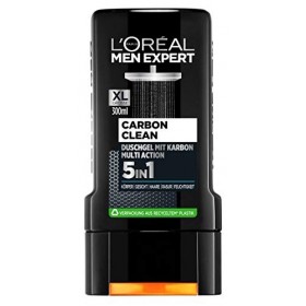 LOréal Paris Men Expert Carbon Duschgel Proteger, 2er paquete 2 x 300 ml 