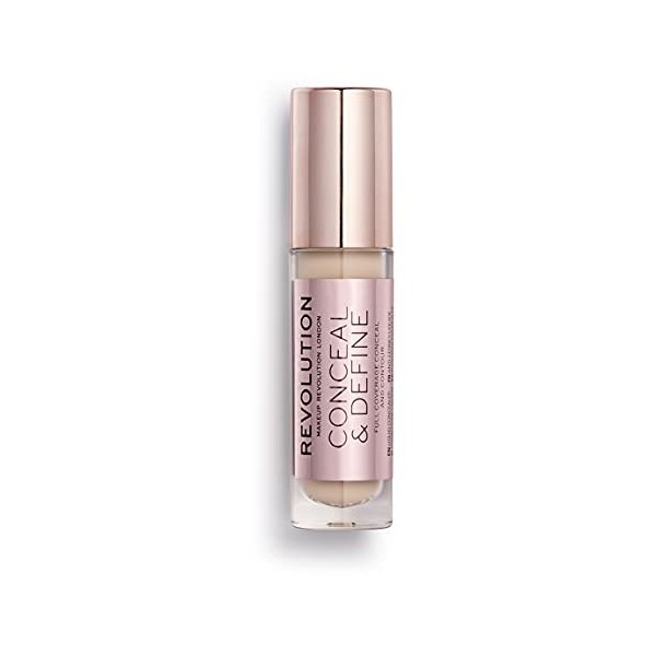 Makeup Revolution, Conceal & define, Anti-Cernes, C3, 4ml