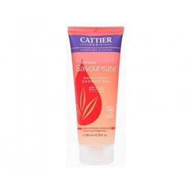 CATTIER Gel douche sans sulfates - Douche Savoureuse rose acidulée - 200 ml