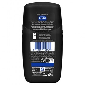 TAHITI - Gel douche Tahiti Bois des Tropiques Rafraîchissant - pH Neutre - Enrichi dagent hydratant - Flacon de 250 ml