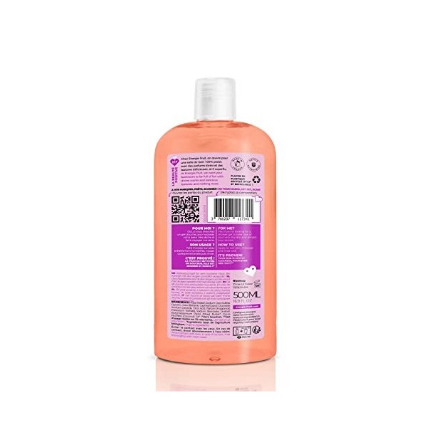 ENERGIE FRUIT | Gel Douche pH Neutre | Coco & Beurre de Karité BIO | Fabrication Française | Végan | 500ml