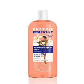 ENERGIE FRUIT | Huile de Douche | Monoï & Argan BIO | Fabrication Française | Vegan | 500ml
