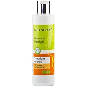 Greendoor Gel de douche Basique Argousier de mer-Orange - de la Manufacture de Cosmétique naturelle, sans Sulfate, sans silic