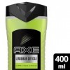 AXE Gel Douche Lendemain Difficile 400 Ml - Fraîcheur intense pour un réveil énergique - Soin du corps quotidien - Lot De 3