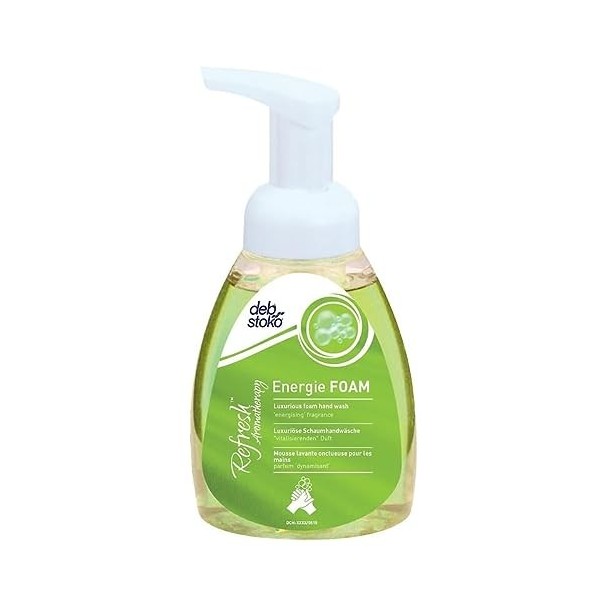 Mousse lavante Refresh Energie Foam. flacon de 250 ml