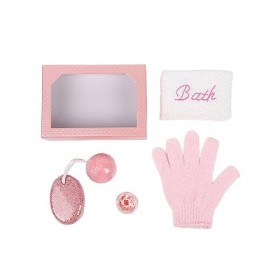 lmoikesz 5 pièces de bain pratique Durable polyvalent outil de bain à la mode soins de la peau accessoires de douche lavage s