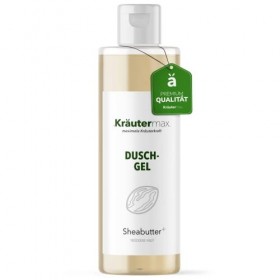 Gel douche au beurre de karité cosmétique naturelle pour cheveux et peau Naturel 1 x 250 ml