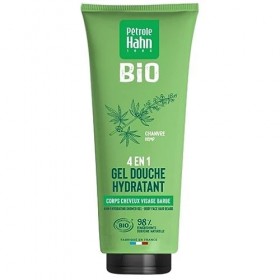 PETROLE HAHN Bio - Gel Douche Hydratant 4En1 à lHuile de Chanvre pour Corps, Cheveux et Visage - Lot De 3