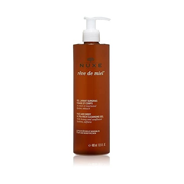 Rêve De Miel Gel Lavant Surgras Visage Et Corps 400 Ml