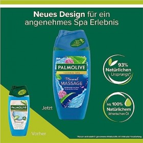 Palmolive Gel Douche Arôme Sensations Minéral Massage, 6er Paquet 6 x 250 ML 