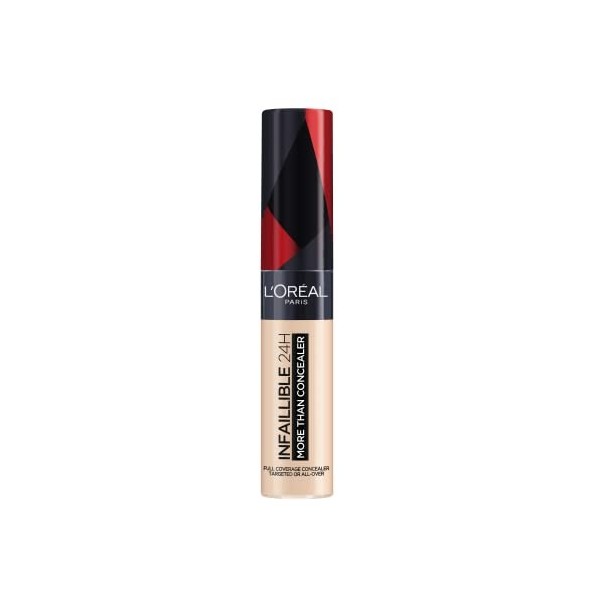 L’Oréal Paris – Infaillible More Than Concealer – Correcteur et Fond de Teint 2 en 1 326 Vanille 11ml Anti-cernes / Correcteurs