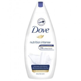 Dove Gel Douche Nutrition Intense Lot de 2, 750 ml