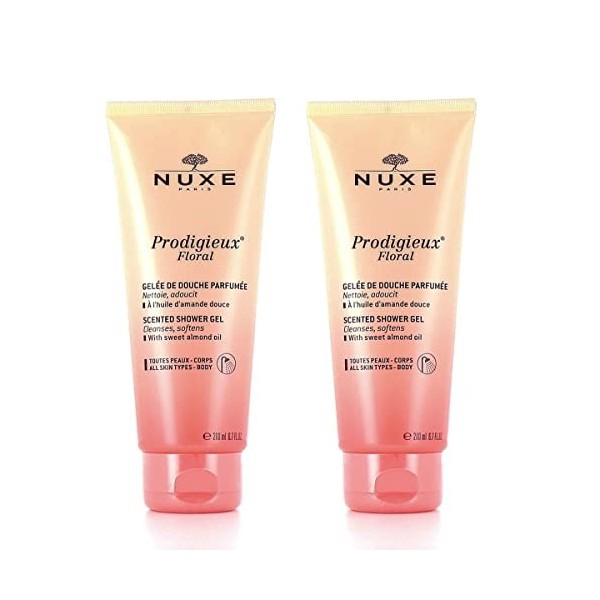 Nuxe Prodigieux Floral Gelée de Douche Parfumée Lot de 2 x 200 ml