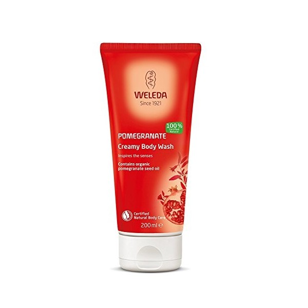 Weleda Crème de Douche à la Grenade Lot de 2 x 200 ml