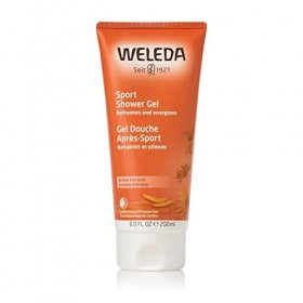 Weleda Gel douche sport rafraichissant à l’arnica 200&nbsp;ml