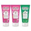 WELEDA - TRIO Aroma shower Love - Crème de Douche harmonisante X2 + Aroma shower Harmony Gel Douche bien-être X1 - Vegan* - C