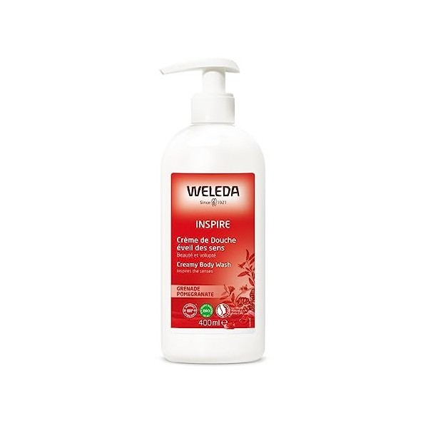 WELEDA - Crème de douche éveil des sens GRENADE - 400 ml