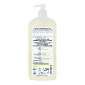 Natessance - Gel Douche Envoûtant - Jasmin - Certifié Bio Cosmos Organic - Flacon Pompe - 1 L