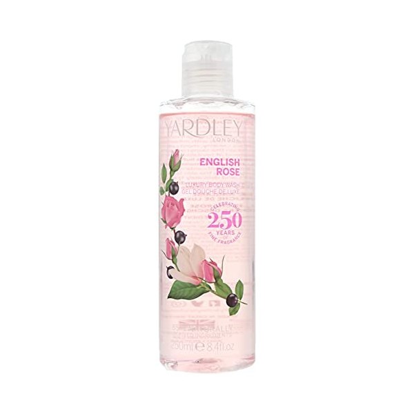 Yardley London English Rose Luxury Body Wash 250ml