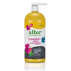 ALBA BOTANICA - Hawaiian Detox Body Wash - 32 fl. oz. 946 ml 
