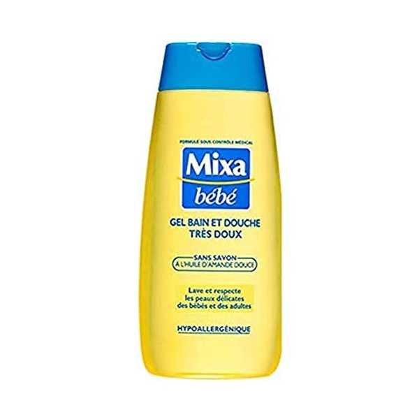 Mixa Bébé Gel - Bain et Douche Très Doux 200ml