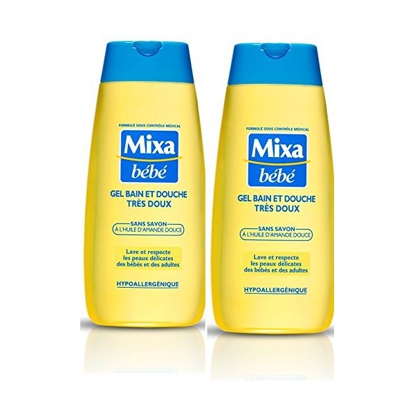 Mixa Bébé Gel - Bain et Douche Très Doux 200ml Gels douche