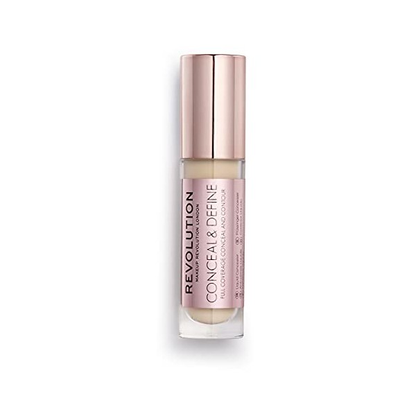 Makeup Revolution, Conceal & define, Anti-Cernes, C10, 4ml