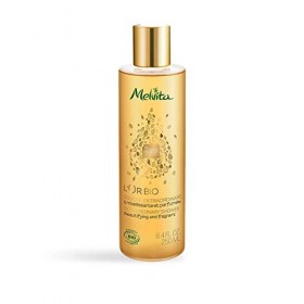 Melvita -Gel douche extraordinaire LOr Bio-Nettoie la peau en douceur - Sans sulfate - Aux 5 huiles précieuses et Oméga 3,6,