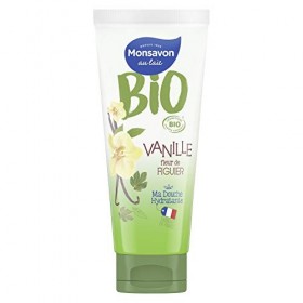 Monsavon Gel Douche Hydratant Certifié Bio Vanille Fleur de Figuier 200ml