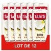 TAHITI - Gel Douche Tahiti Coco & Huile de Coco - Formule à Base dIngrédients dOrigine Naturelle - Lot de 12 x 250 ml