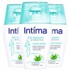 Intima Gel Moussant Apaisant à lAloe vera - 200 ml - Lot de 3