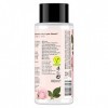 Love Beauty And Planet Muru Muru Après-shampoing hydratant et hydratant pour homme et femme au beurre et à la rose 400 ml