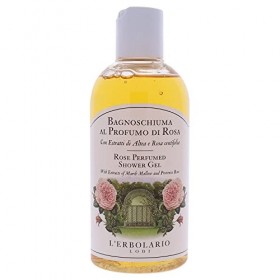 LErbolario Rosa Perfumed Shower Gel For Unisex 8.4 oz Shower Gel