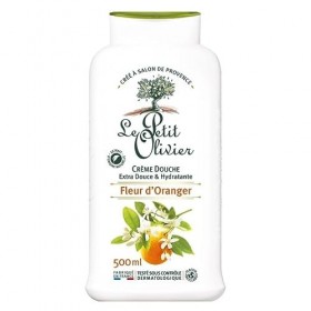 LE PETIT OLIVIER Crème Douche Fleur DOranger 500ml - Douceur et fraîcheur pour votre corps - Lot De 3