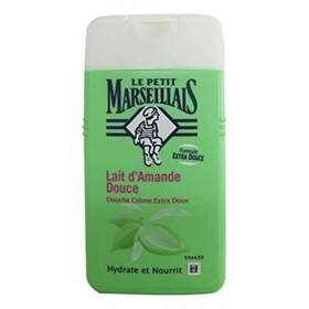 Le Petit Marseillais 1 Bottle of Body Wash Your Choice, French Shower Cream 6 Varieties 250ml 8.4oz Lait dAmande Douce S