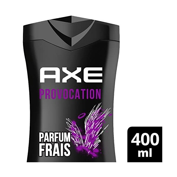 AXE Gel Douche Homme Intense Attraction Parfum Noix de Coco et Poivre Noir 400ml