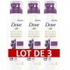 DOVE Surgras Mousse de Douche Infusée à lHuile dAcaï 24h de Douceur - Lot de 3 x 200 ml 