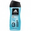 ADIDAS Ice Dive Lot de 6 flacons de gel douche rafraîchissant 2 en 1 pour cheveux et corps 250 ml