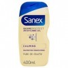 Sanex - BiomeProtect Atopicare Oil Calming - Huile de douche - Peaux réactives à tendance Atopique - 400 ml