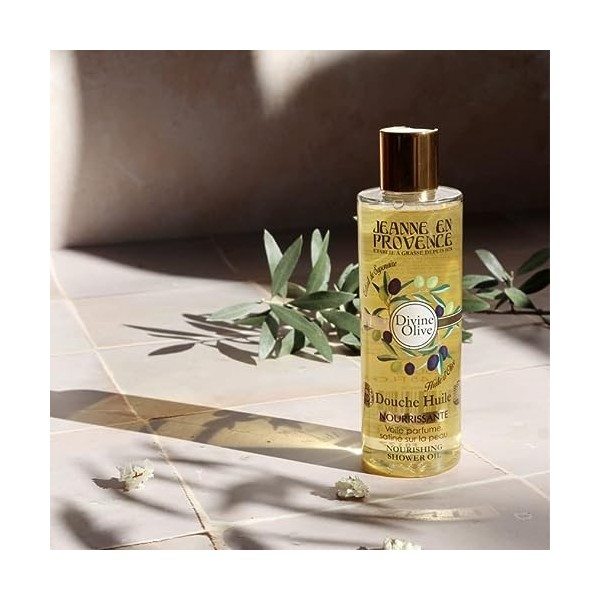 Jeanne en Provence - Douche Huile - Divine Olive - Fabriqué en France - 250 ml