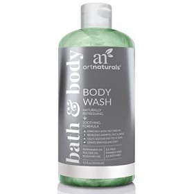 ArtNaturals Antifongique Gel Douche - 355ml - Savon À LHuile De Théier - 100 % Naturel, Meilleur Nettoyant Pour Le Pied Et L